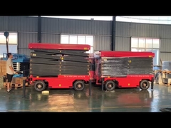 Настраиваемая электрическая ножничная подъемная платформа с дистанционным управлением с регулируемой скоростью движения