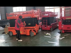 Электрический привод 12 метров самоходный ножничный подъемник с площадкой 2,27 м х 1,12 м